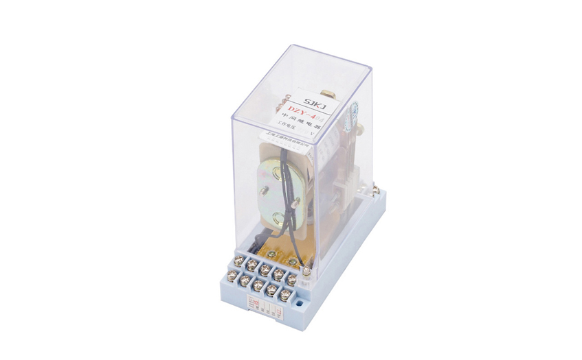 DZY-424中間繼電器參數(shù)及接線圖