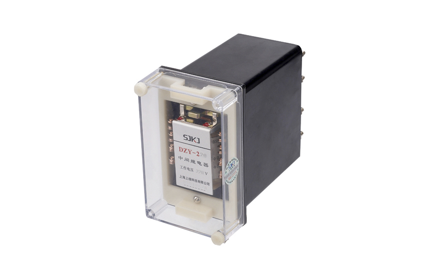 DZL-212X中間繼電器安裝尺寸及參